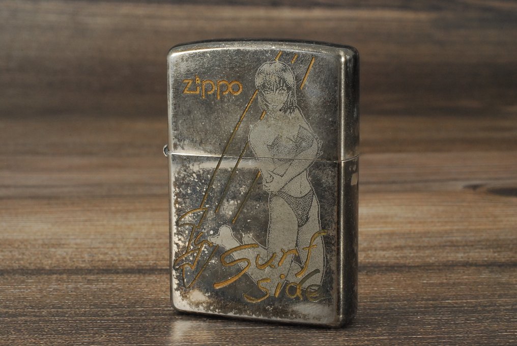 Zippo - Oil Lighter Surf Side - Accendino tascabile - Ottone, Argento, Oro #1.0