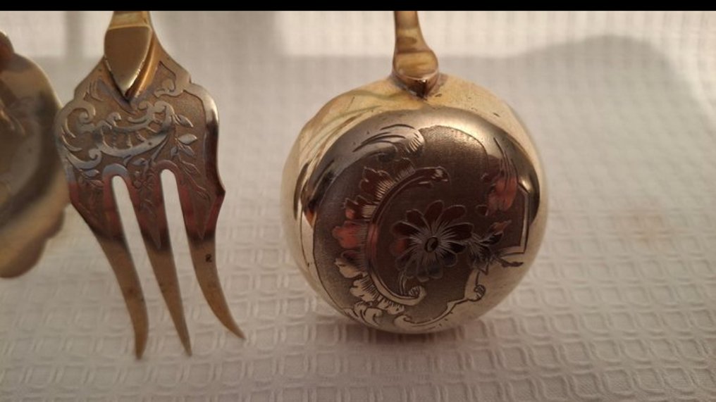 Cutlery set (4) - .835 silver #4.3