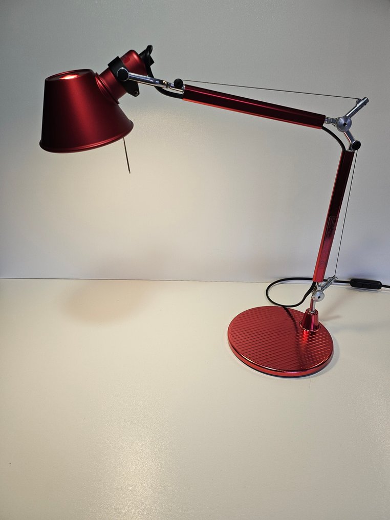 Artemide - Michele De Lucchi, Giancarlo Fassina - Bureaulamp - Tolomeo micro - Aluminium - Artemide Tolomeo lamp #1.0