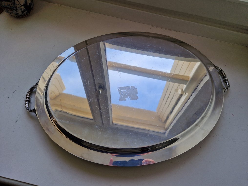 Ercuis - Vassoio - metallo argentato #2.1