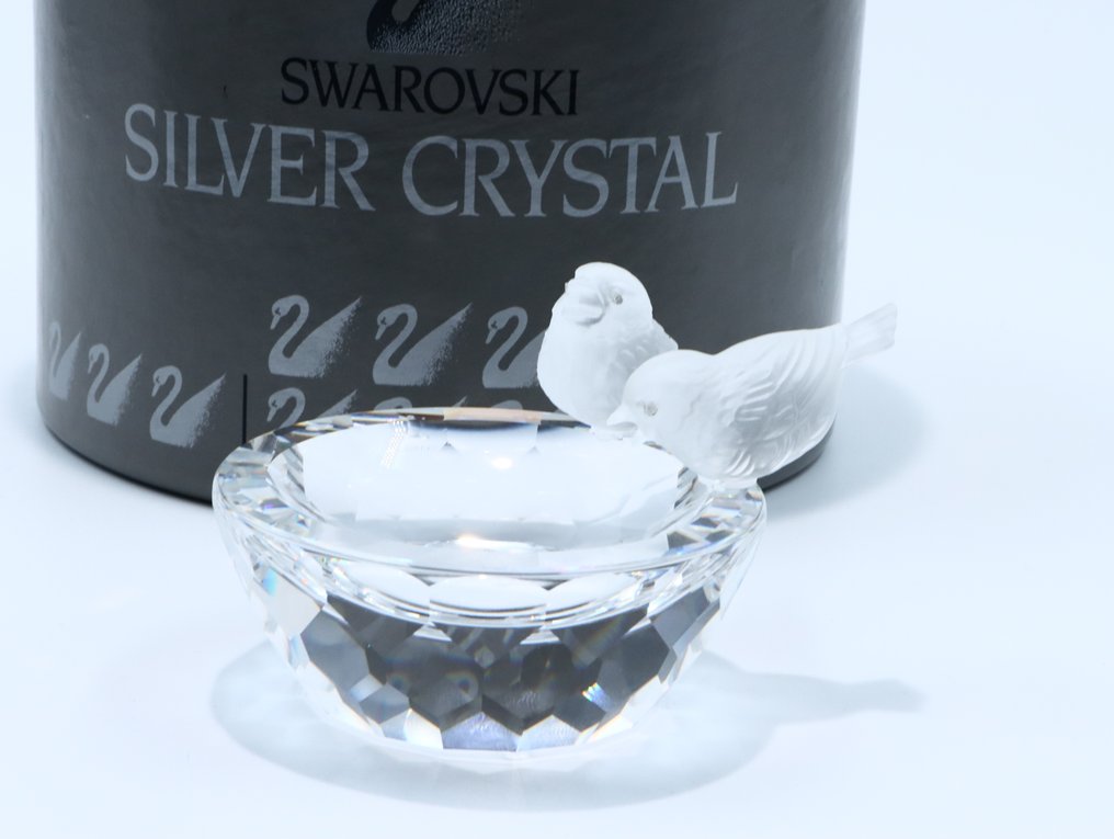 Figur - Swarovski - Vogelbad (Boxed) - Kristall #1.0