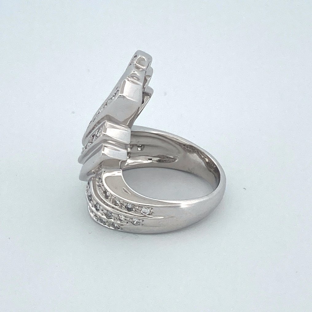 Δαχτυλίδι - 18 καράτια Λευκός χρυσός -  0.65ct. tw. Διαμάντι (Φυσικό)  - Διαμάντι #3.2