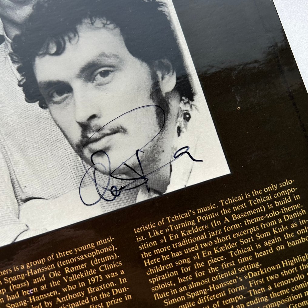 John Tchicai & Strange Brothers - “Darktown Highlights” (SIGNED by J. Tchicai & 2 more!!) - Single bakelitlemez - 1977 #2.1