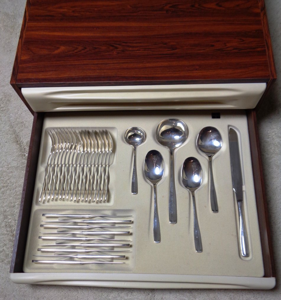 GERO - Servizio di posate (81) - Metallo, Placcato argento - Gero Zilvium #1.0