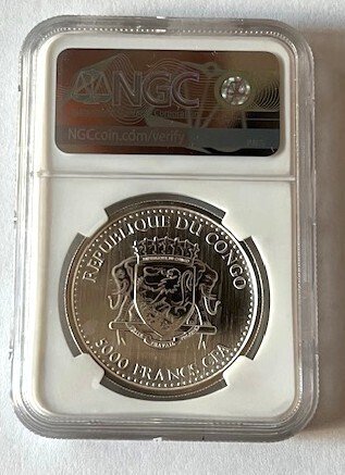 Kongó. 5000 Francs 2016 (Nincs minimálár) #1.0