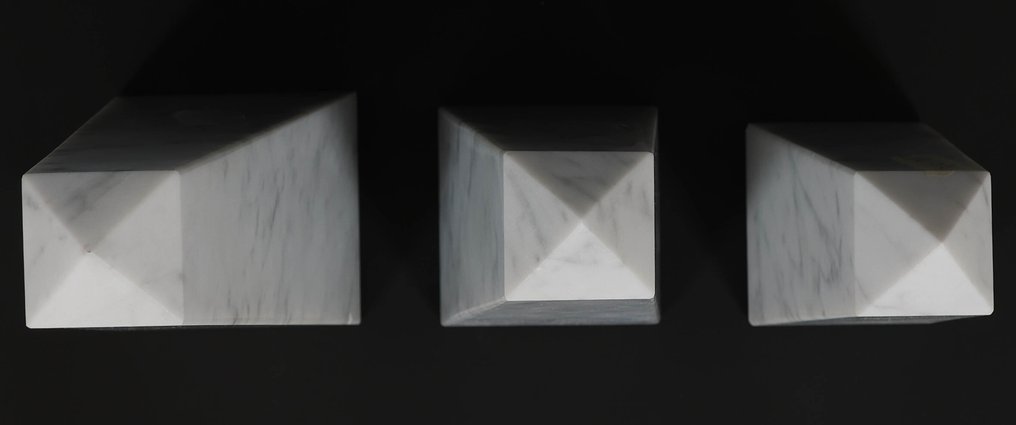 雕刻, 3 x Obelisk - 38 cm - 大理石 #4.3