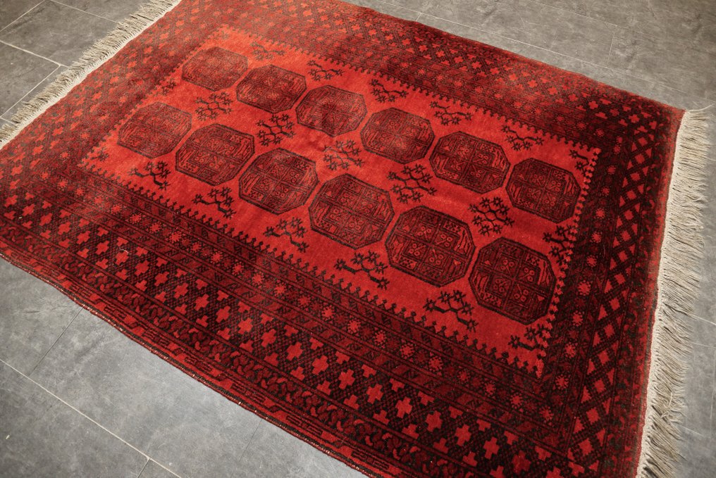 Afghan - Tæppe - 230 cm - 166 cm #1.0