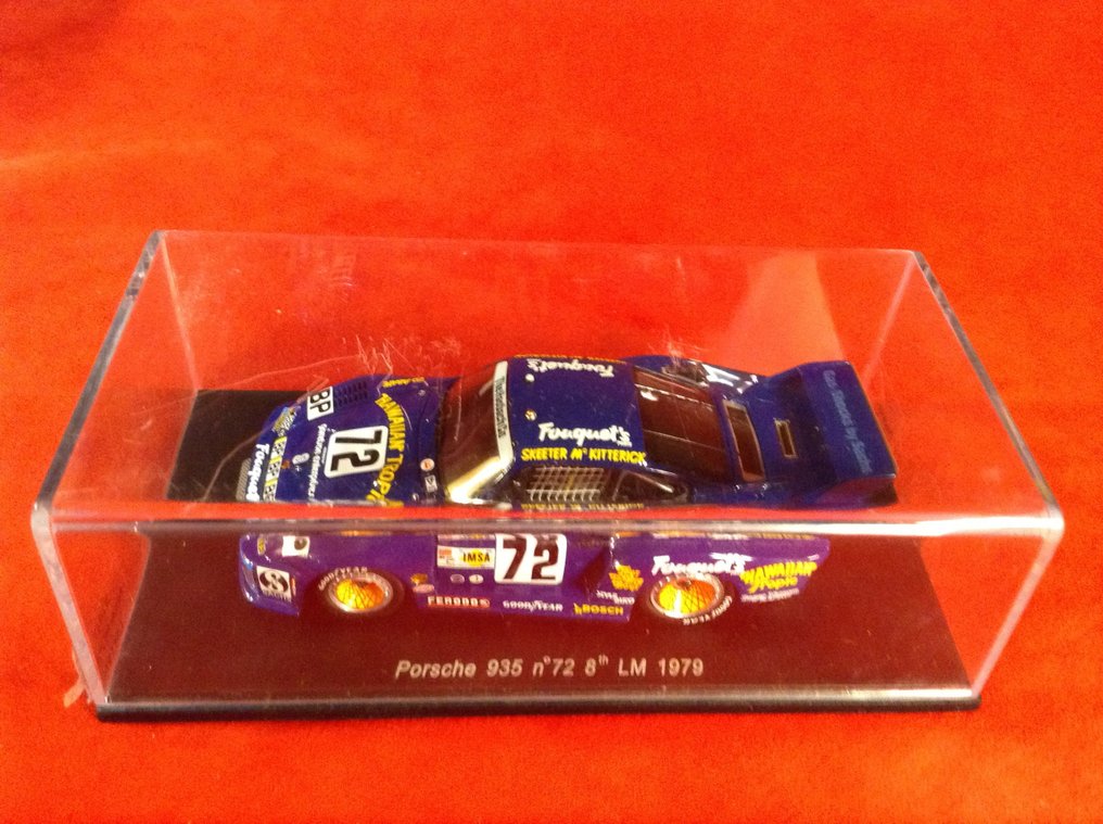 Spark 1:43 - Model samochodu wyścigowego - ref. #S2017 Porsche 935 IMSA Dick Barbour Racing 8° Le Mans 1978 #72 Garretson/McKitterick/Ed Abate - Wysoka jakość - limitowana edycja - dziś trudno dostępne. #1.0