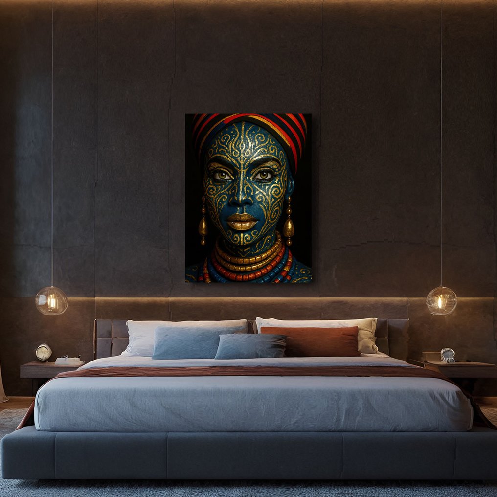 yamila - Diosa de Cobalto y Oro (Serie Kintsugi) #3.2