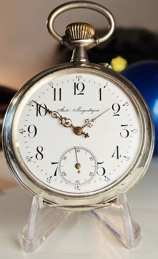 Ancre - Goliath antimagnetique spiral Breguet - 102758 - 1850-1900 #4.3