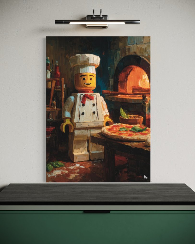 ANDSAL - Pizza Chef Lego Special Limited Edition w/COA #1.0