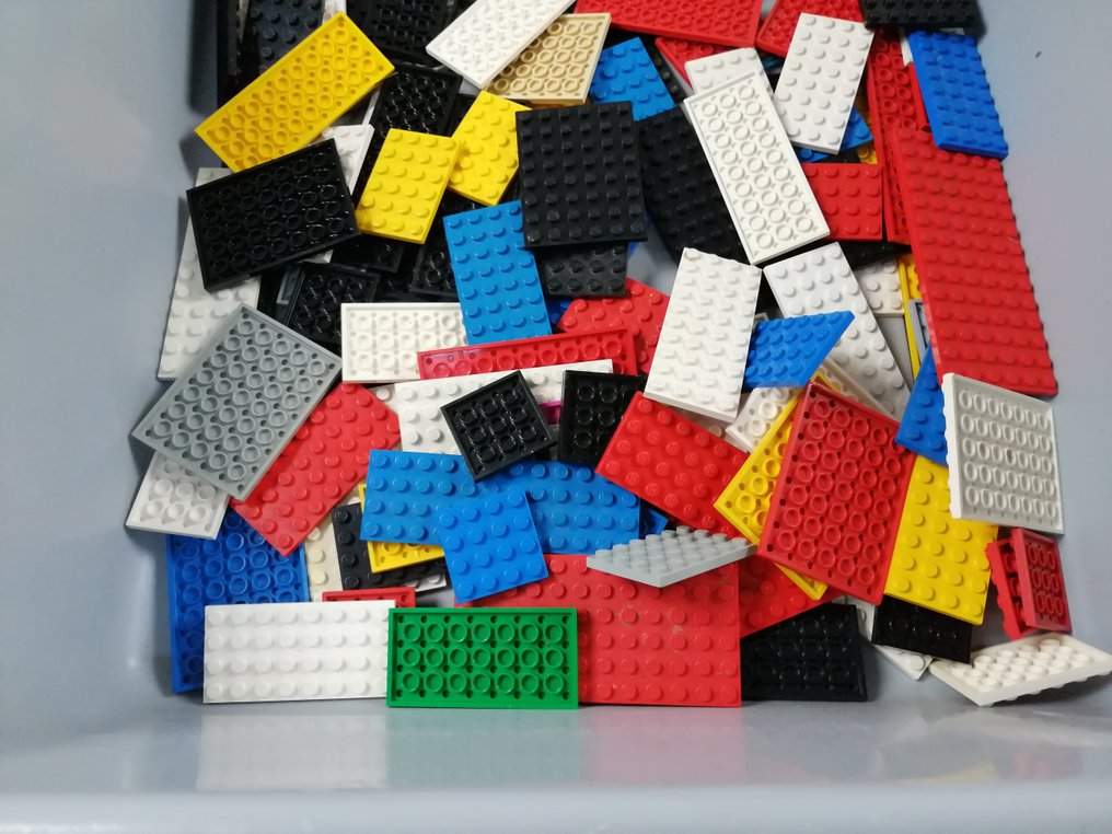 LEGO - van 500 plates 4x4 tot 6x16 - 2000-2010 #3.2