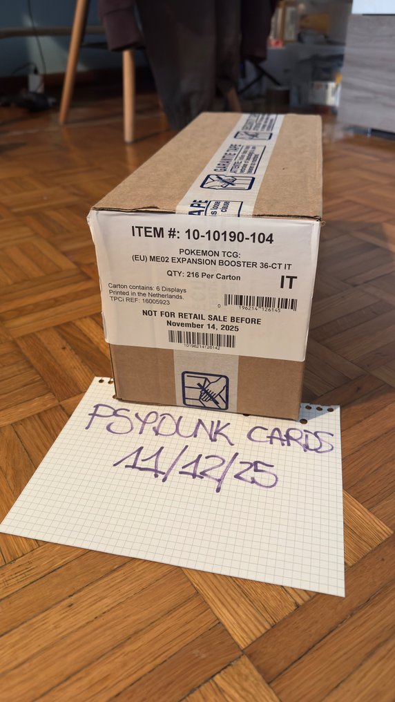 Pokémon - 216 Sealed box #1.0