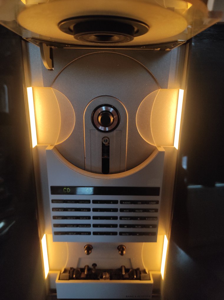 Bang & Olufsen David Lewis - Set BeoSound Ouverture con 2 altoparlanti Beosound 2500 e telecomando B&O. Set stereo #2.1