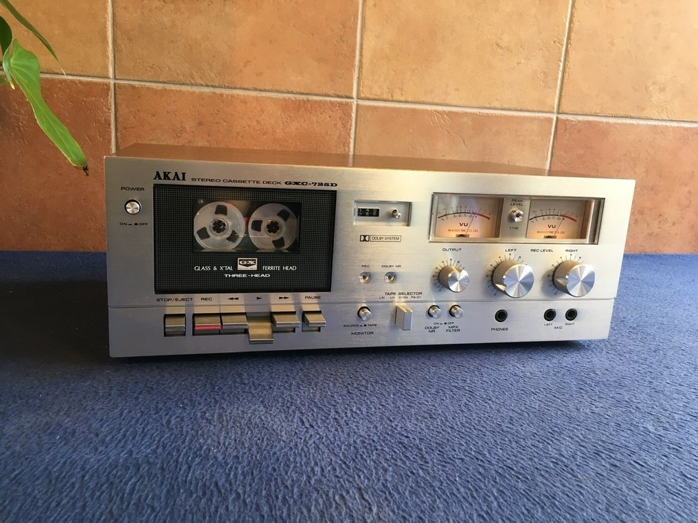 Akai - GXC-725D - serviced - 3-head Μείκτης ήχου κασέτας #4.3