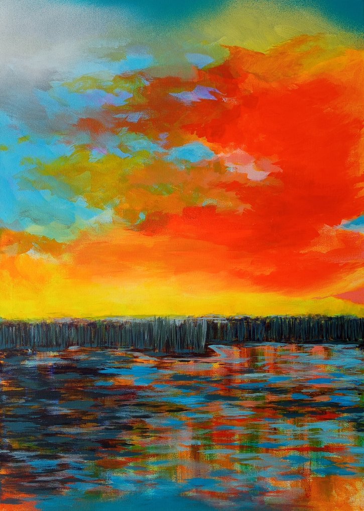 Kasai Massana (1975) - ABSTRACT LAND VlI. #1.0