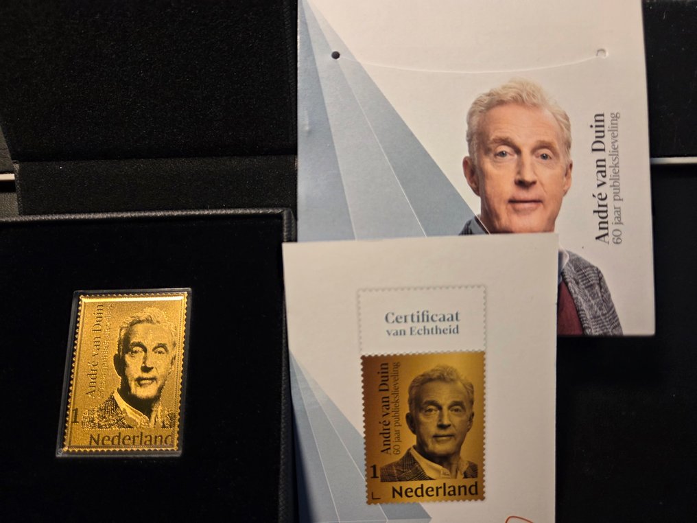 Ολλανδία και υπερπόντια εδάφη  - Συλλογή από 71 χρυσά γραμματόσημα. #1.0