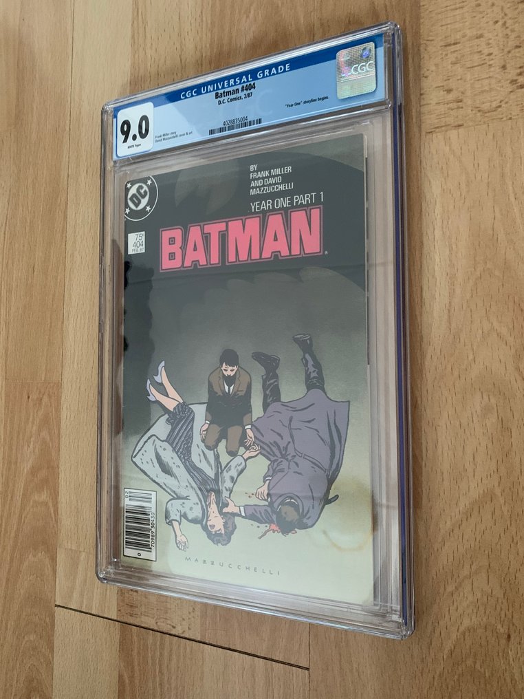Batman #404 Year One storyline begins - 1 Graded comic - First edition - 1987 - CGC 9 #3.2