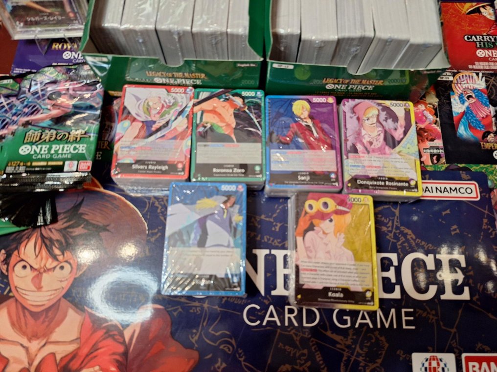 Bandai Graded card - One Piece - Silvers Rayleigh OP12-001 Alternate art - Graad 9.5 #2.1