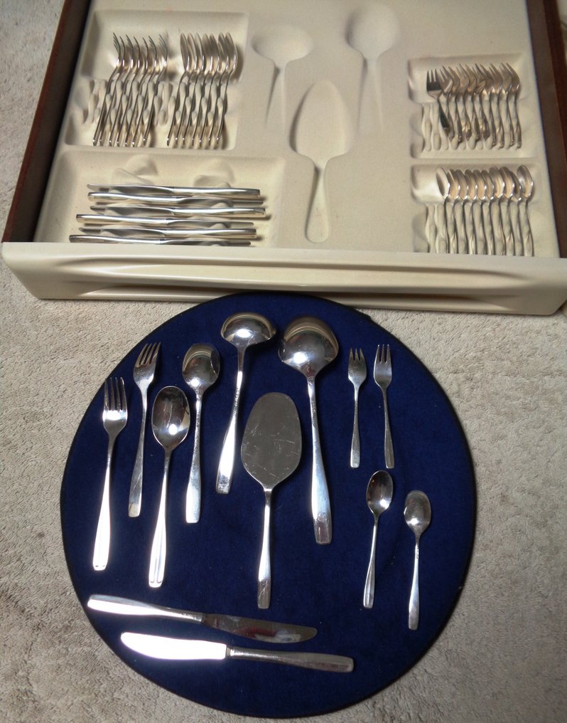 GERO - Servizio di posate (81) - Metallo, Placcato argento - Gero Zilvium #1.0