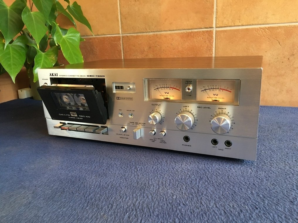 Akai - GXC-725D - serviced - 3-head Μείκτης ήχου κασέτας #1.0