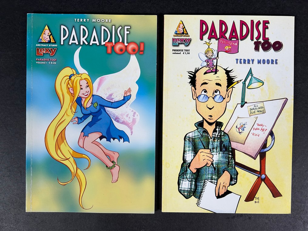 Terry Moore 8x albi assortiti - Echo, Motor Girl, Sip Kids, Paradise Too - 8 Album - First edition - 2013 #2.1