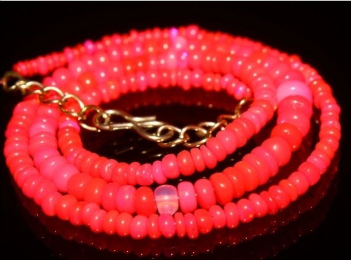 Οπάλιο Κολιέ AA++ Φυσικό Ορυκτό- 10 g - (1) #1.0