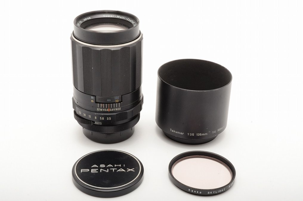 Asahi, Pentax Super-Multi-Coated Takumar 3.5/135mm | Fényképezőgép objektív #1.0