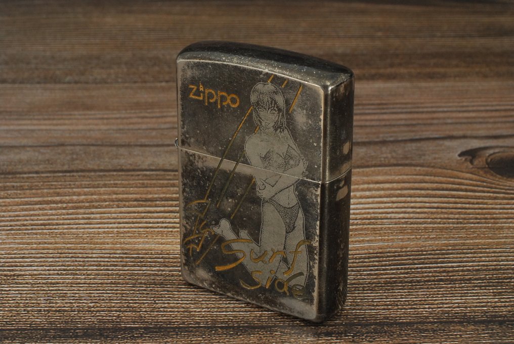 Zippo - Oil Lighter Surf Side - Accendino tascabile - Ottone, Argento, Oro #1.0