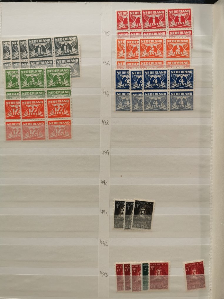 Netherlands 1920/2001 - Mint stock in 2 thick Importa slip-in albums. #3.2