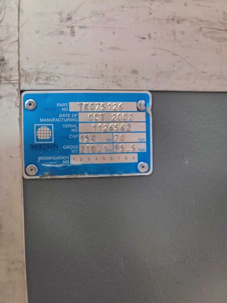 driessen - Carritos de avión  - 1990-2000 - Tren de aterrizaje de avión #3.2