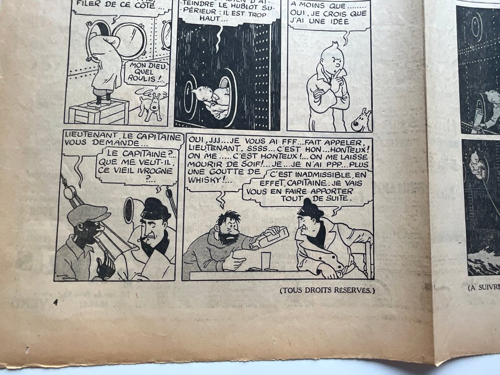 Le Soir Jeunesse - version courte sur deux pages , inclue dans une page du journal - 1941 #3.2