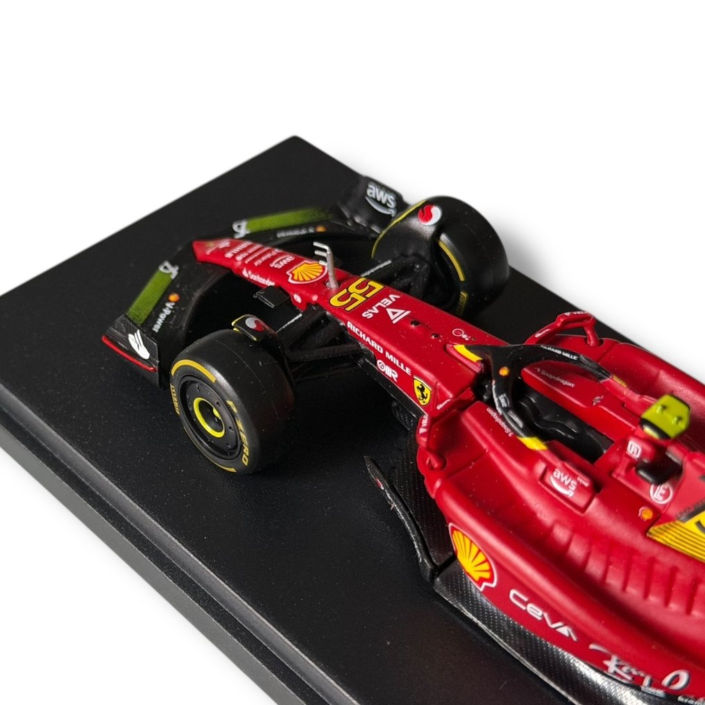 Scuderia Ferrari - Giallo Modena Special Edition - Formula 1 Pirelli Gran Premio d’Italia - Carlos Sainz Jr - 2022 - 1/43 méretarányú modellautó #4.3