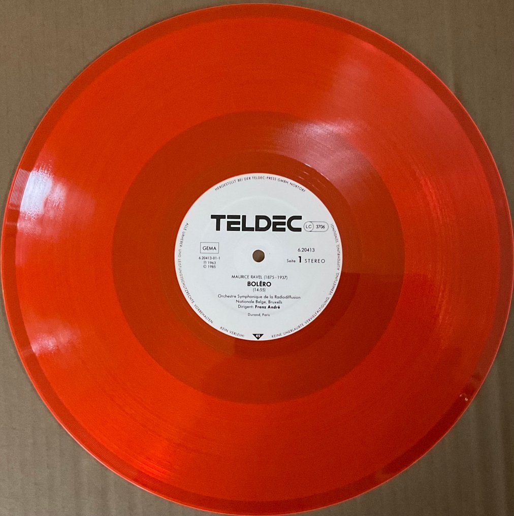 Maurice Ravel - Collection of 16 x albums - Titoli vari - Album LP (più oggetti) - 1960 #4.3