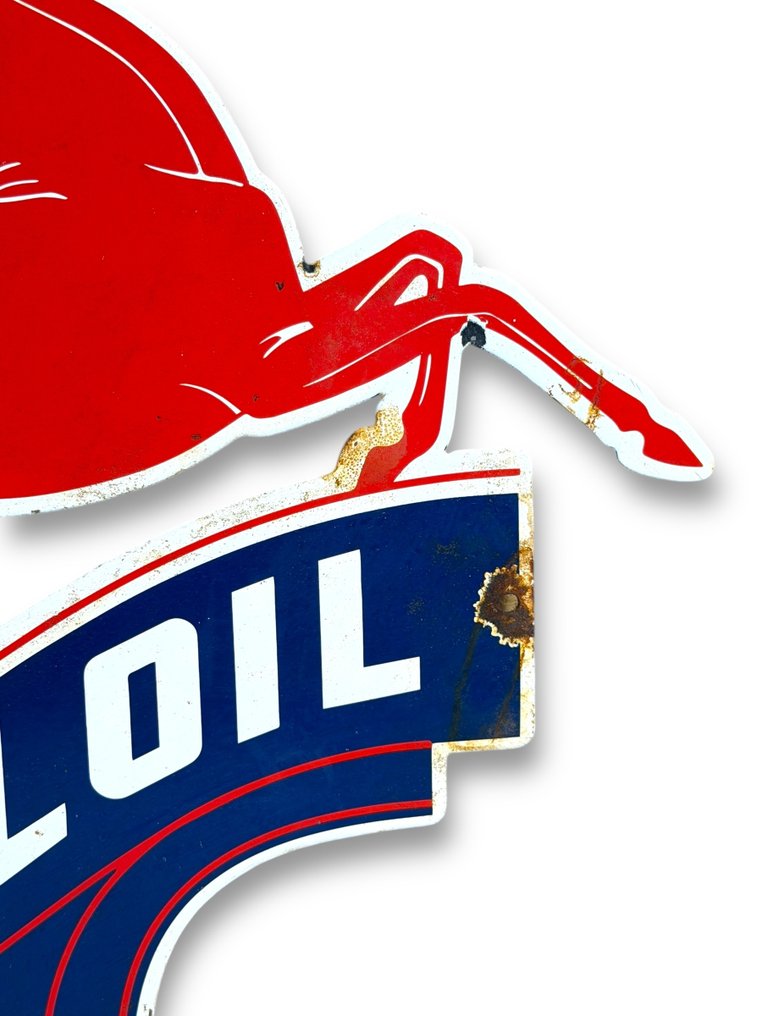 Mobiloil - Plaque Émaillée #4.3