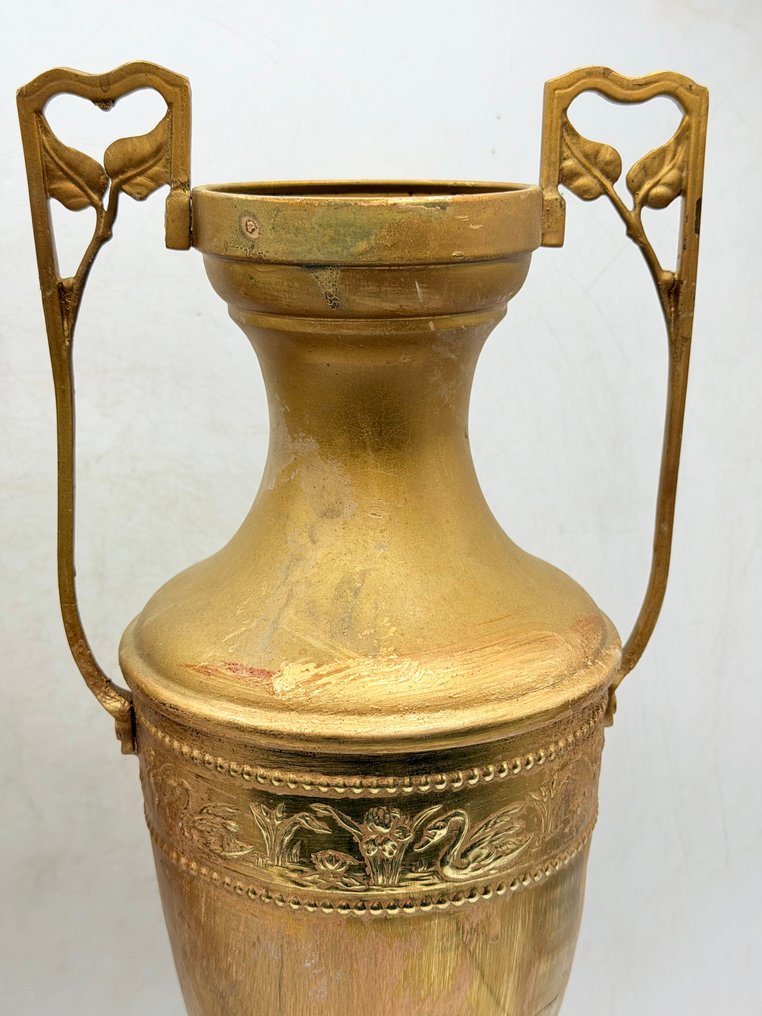 Vase (2) -  Art Deco  - Brass #3.2