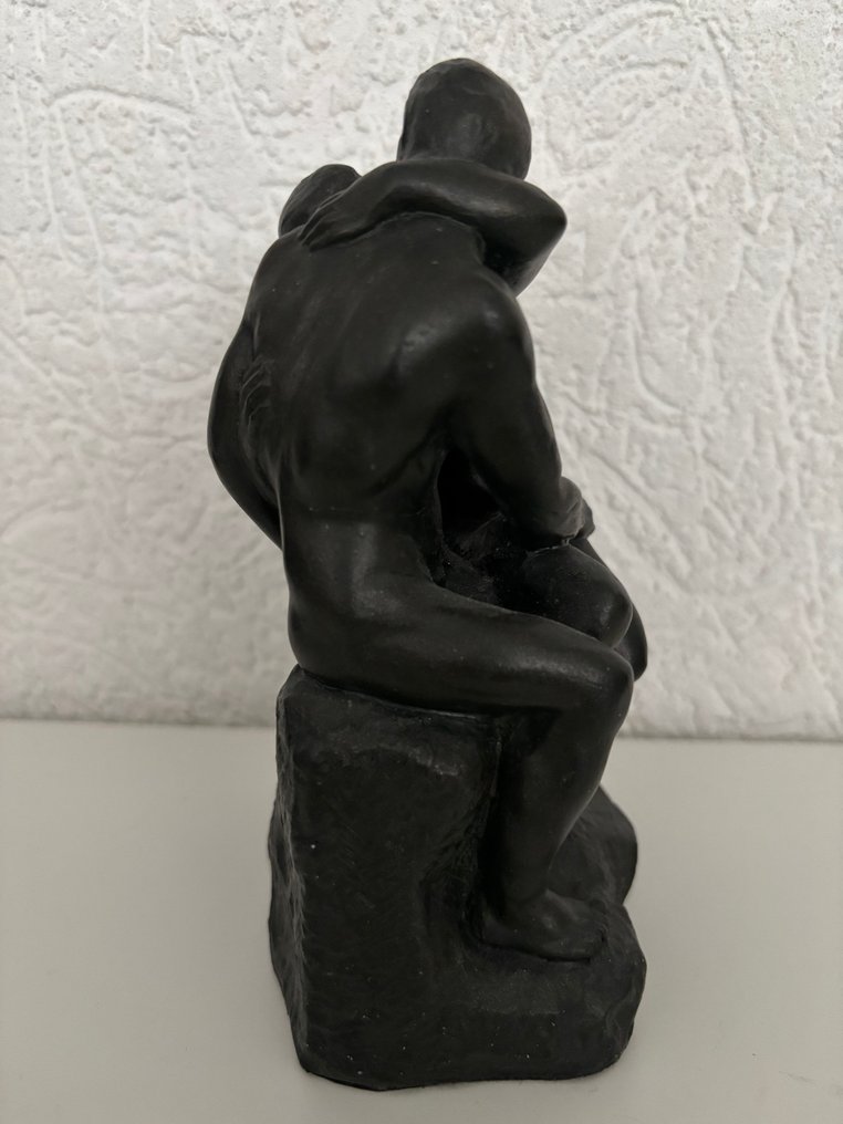 塑像, Recreation of “The Kiss” by Auguste Rodin - 16 cm - 冷漆青铜 #3.2