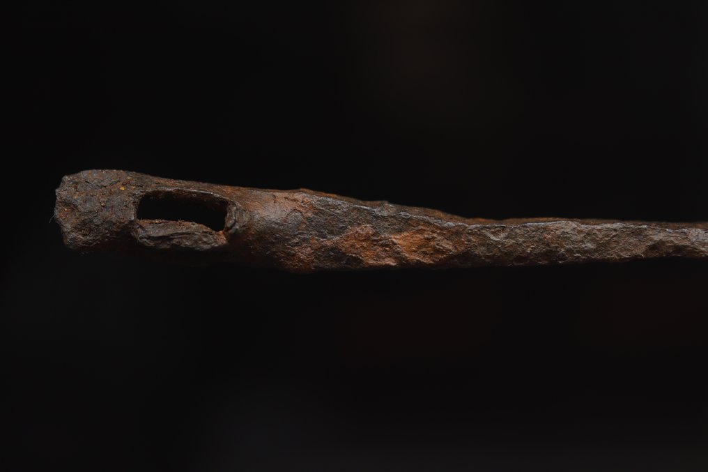Viking (Nordic) - Før-monetær økseformet jernstang Levn - 29.2 cm (Ingen mindstepris) #4.3