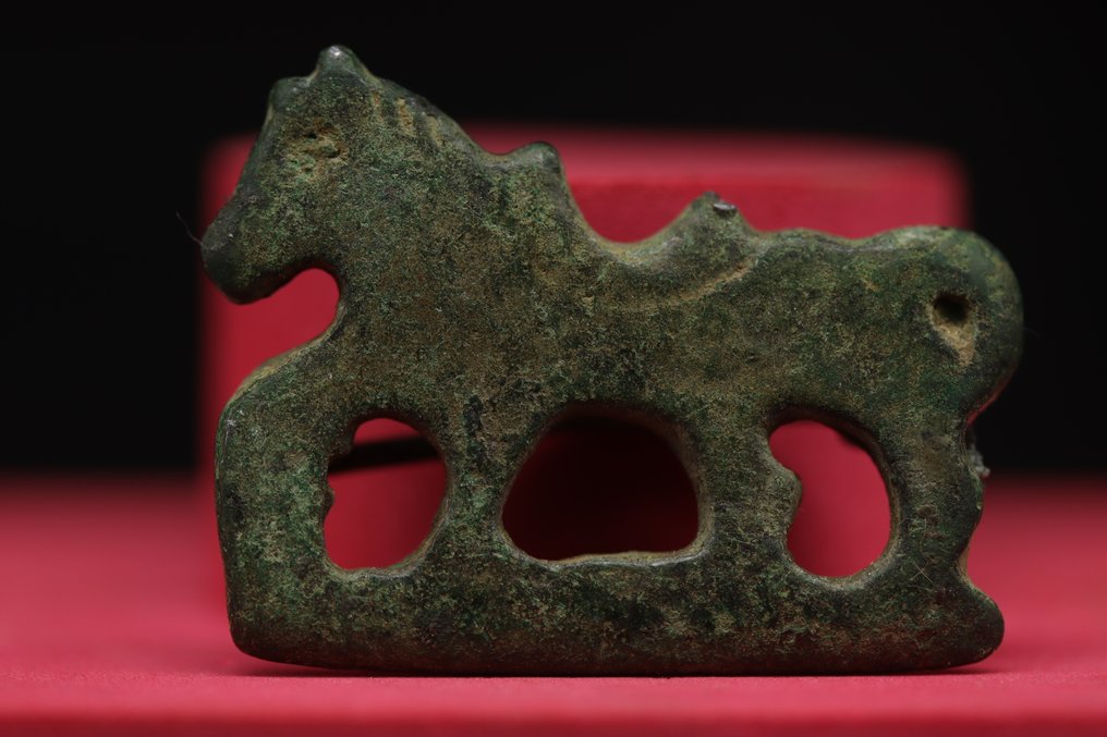 罗马（共和时期的） 青铜马军事 Fibula - 3.6 cm  (沒有保留價) #1.0