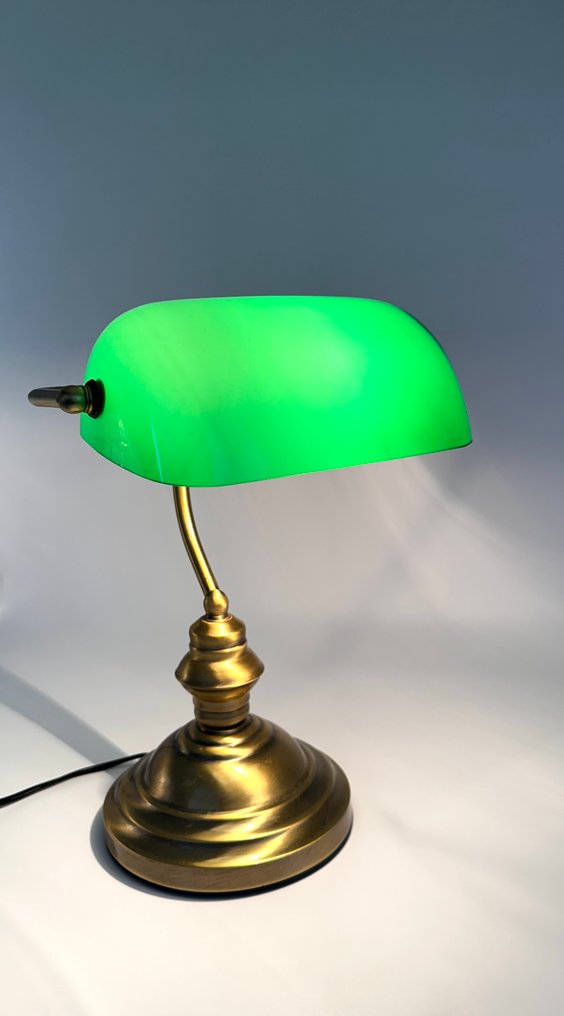 Banker table lamp - Brass #1.0