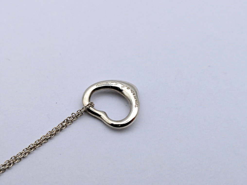 Senza prezzo di riserva - Tiffany & Co. - Collana Argento - Collana con cuore aperto #4.3