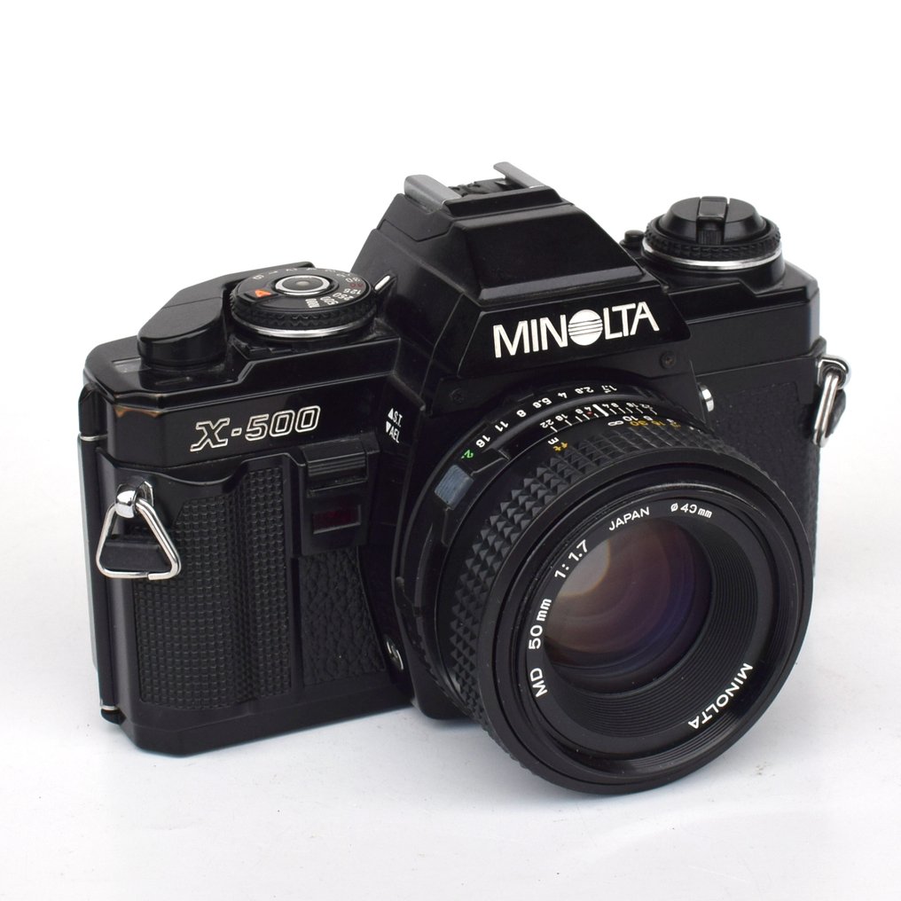 Minolta X-500 + MD 1,7/50 mm Lustrzanka jednoobiektywowa (SLR) #1.0
