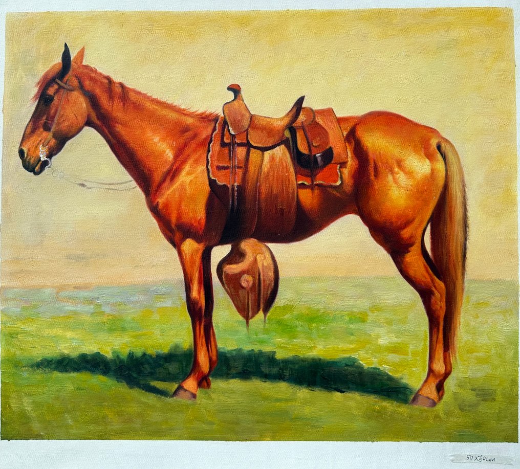After Frederic Remington - Cow Pony #1.0