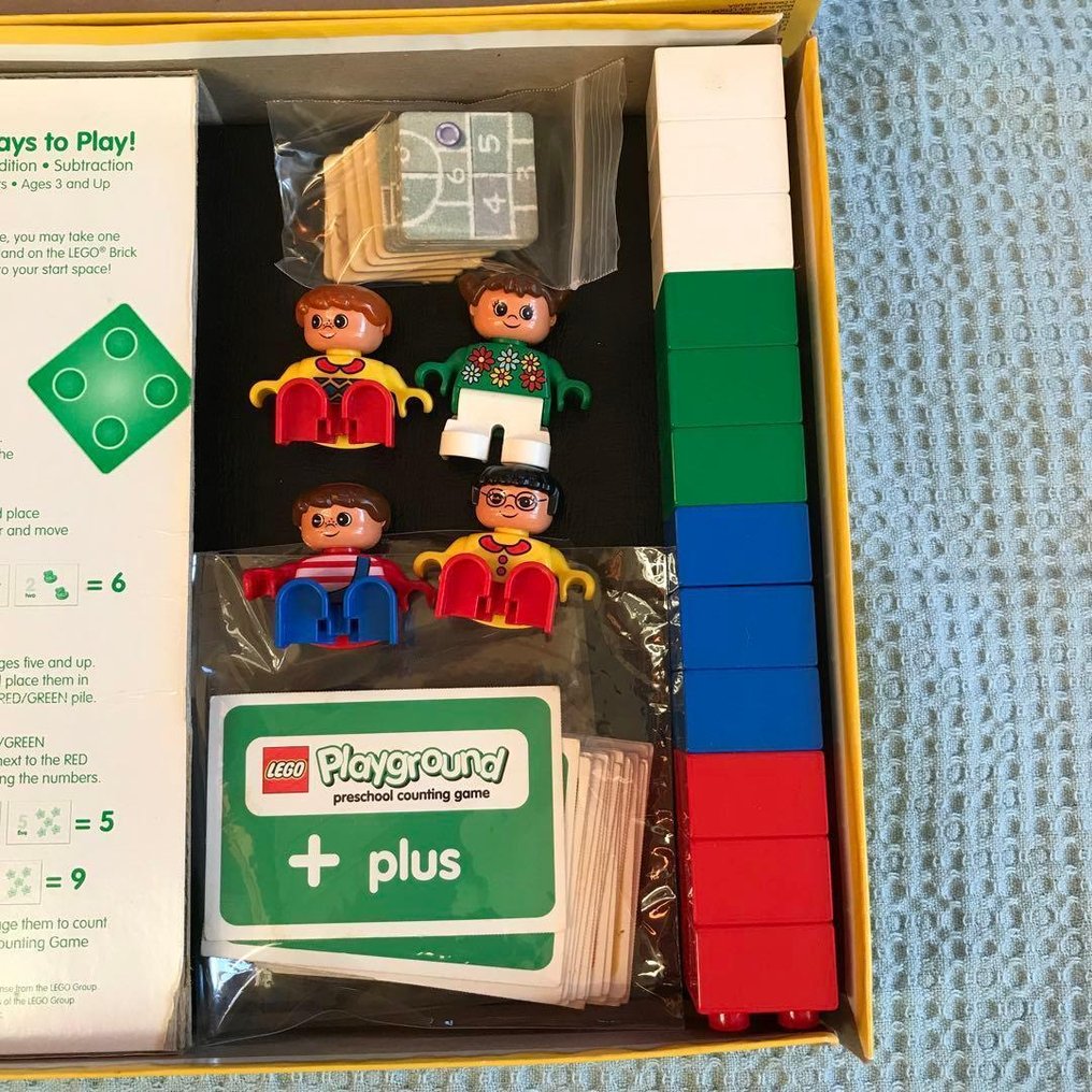LEGO × RoseArt - Joc de masă - Playground – Preschool Counting Game - Plastic #3.2