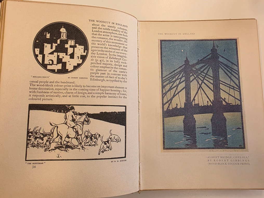 Holme, Geoffrey (editor), Salaman, Malcolm C. (commentary). - Modern woodcuts and lithographs - 1919 #1.0