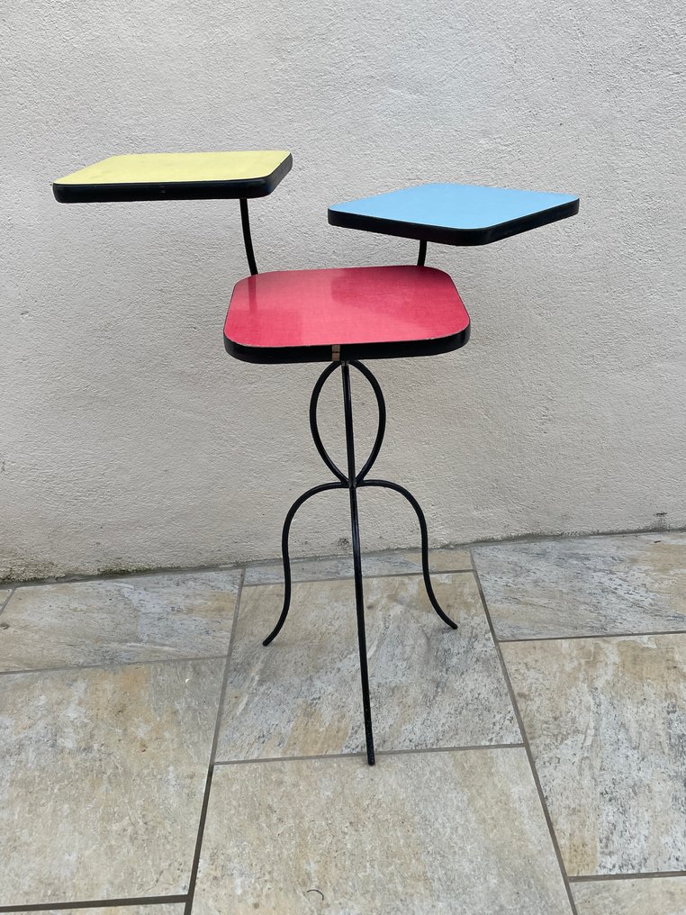 植物檯 - 木, 金屬, Formica #1.0