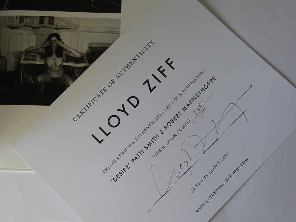 Signed; Patti Smith & Robert Mapplethorpe - Desire - 2019 #2.1