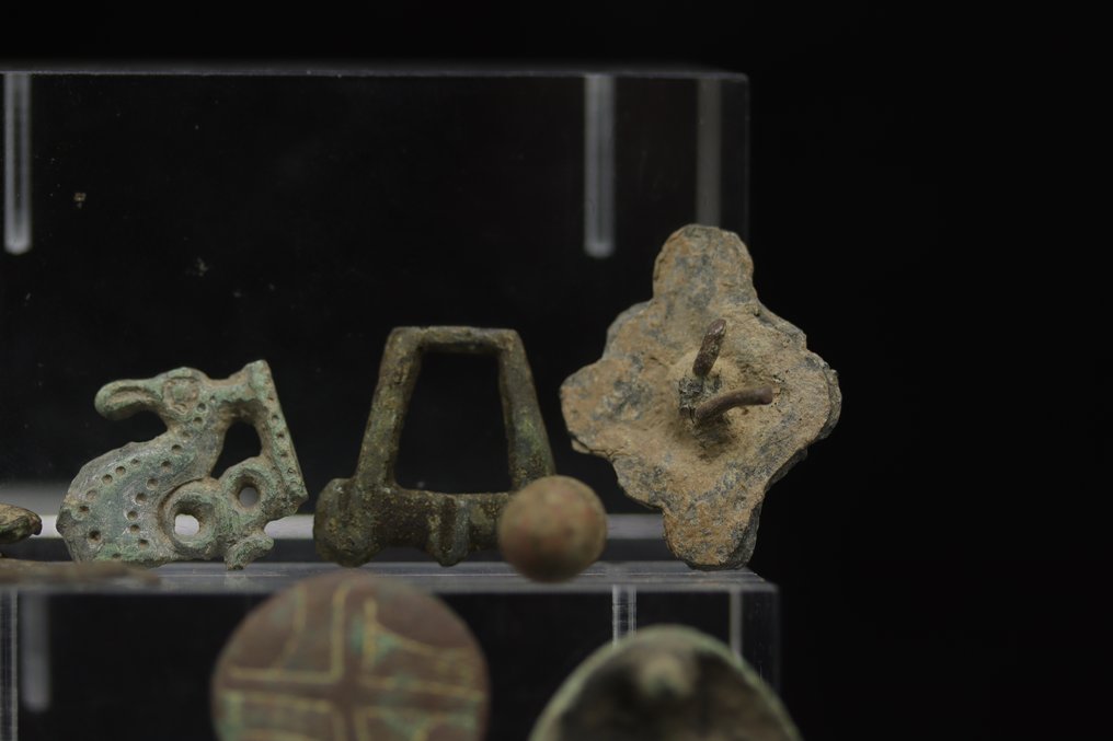 Ρωμαϊκή Δημοκρατία 14 x Χάλκινο Βωμό Συλλογή - 5.2 cm  (χωρίς τιμή ασφαλείας) #3.2