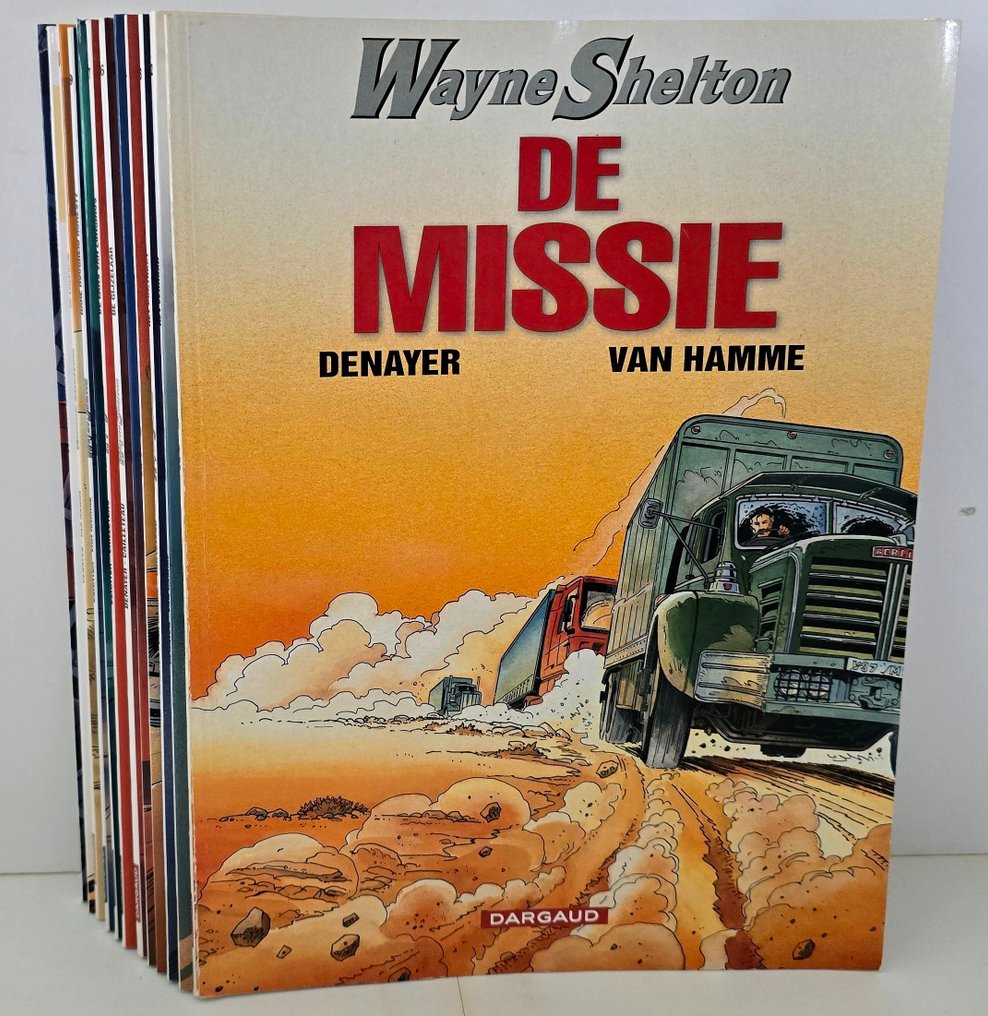 Wayne Shelton 1 t/m 12 - Opeenvolgende reeks SC - 12 Album - 第一版 - 2001/2014 #1.0