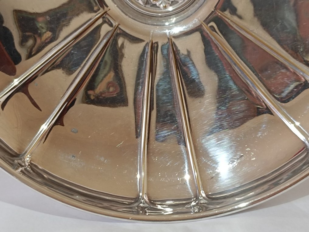 WMF-Attributed - Tafelaufsatz - Versilbertes Messing - Transitional Style #4.3